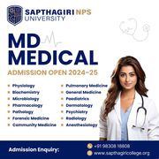 MBBS admission in Sapthagiri college for session 2024-2025