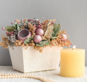 The Maeva Store Offers a Vintage Table Decor Dry flower arrrangements 