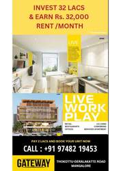 Get assured rental return of Rs 32, 000 per month by investing Only 32 