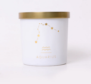 The Aquarius Zodiac Scented Jar Candle - Set of 2 Online is available 