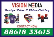 Specialized in offset printing | Vision Media | Tshirt | ID Card | 206