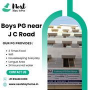 Boys PG near J C Road [ Nest Stay Home ]