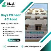 Boys PG near J C Road - Nest Stay Home 