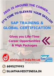 Learn SAP S/4 Hana,  Light your future with SAP Global Certification………