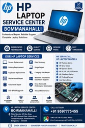 HP Laptop Service Center Bommanahalli | HP Laptop Repair & Support | L