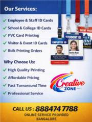 Digital Qr Code ID card | Lanyards Rs. 25/- | Plastic Id card Rs/ 15/-