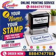 Rubber Stamp for Businesses Rs. 300/- | Round,  Square & Rubber Stamp |