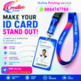 Lanyard Printing Rs. 30/- | Flyers Printing | Plastic ID Cards | Stick